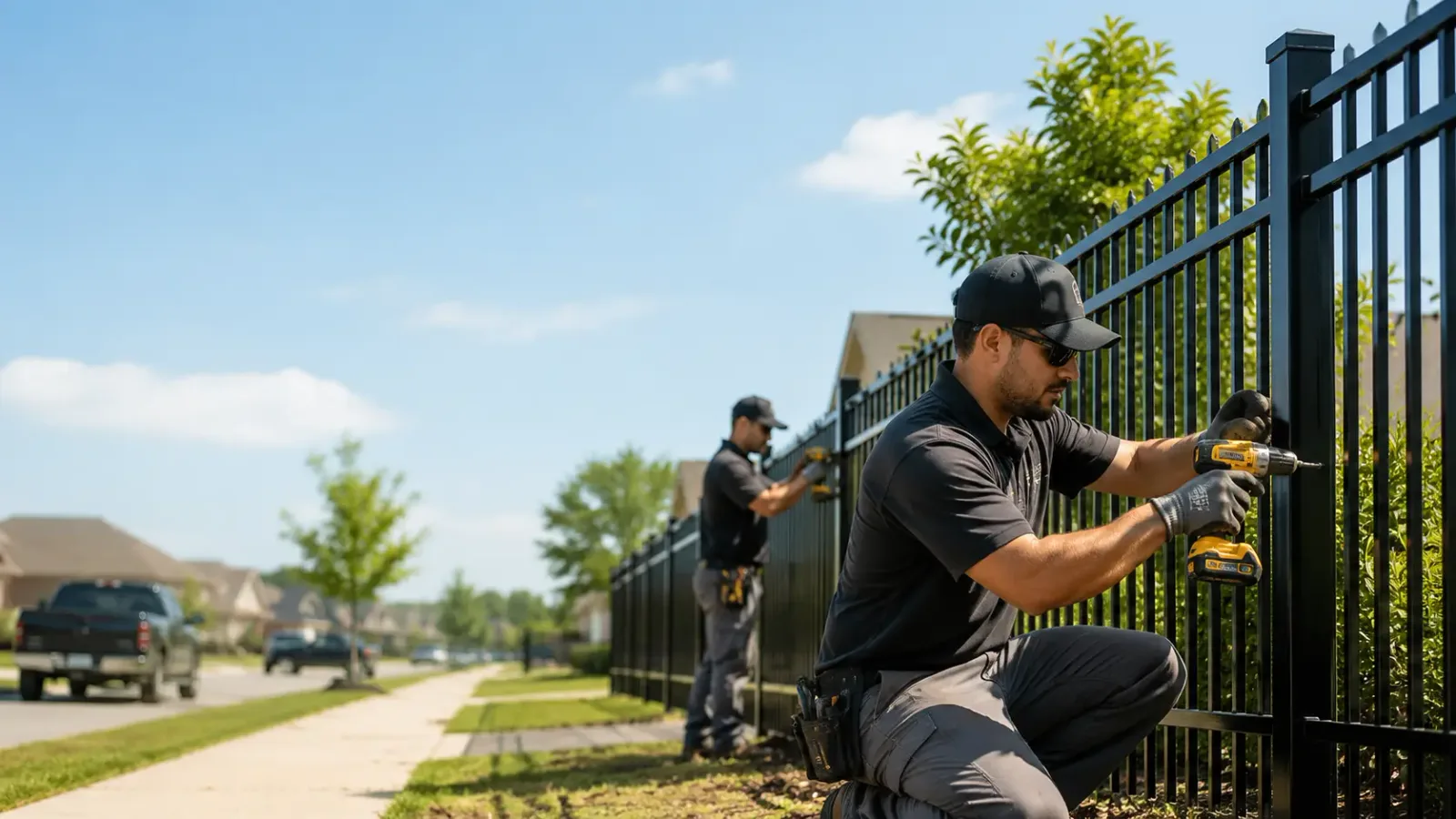 Metal Fence Installation in Gruetli Laager, TN